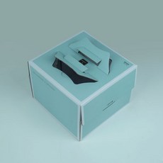 천운패키지 케익박스 사랑 1호, 민트, 10개