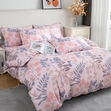 Annette 舒柔棉 鋪棉床包枕套組 加大床包 + 枕套47 x 75cm