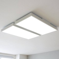 비츠조명 LED 피스타 거실등 120W, 주광색(화이트)