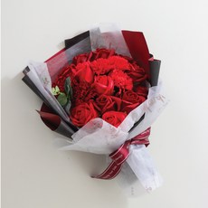 Hyudeu 充滿香氣香皂花束, 紅色