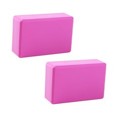 요가 필라테스 보조 컬러 블럭 120g 2p, 핑크