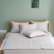 지베딩 마린 인견 패드겸 카페트, 그레이