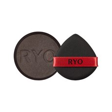 RYO 呂 髪際線遮瑕粉餅替換裝 13g, 自然棕色, 1個