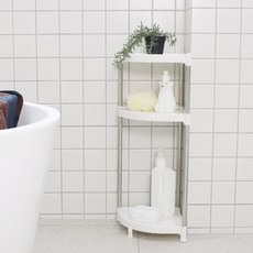 Decozin Comfort 3層角落架, 1個, 白色