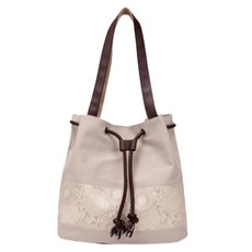 캐주얼 클로즈업 캔버스가방