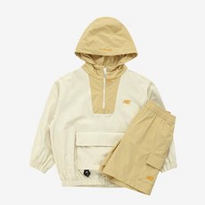 New Balance Kids 兒童 Fishing Club 2 拼色防風夾克短褲套裝