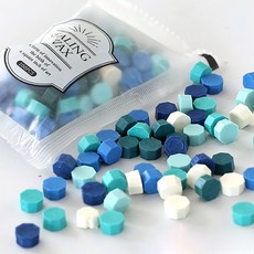 Mihwabujang 火漆蠟粒 100入, 1套, 16藍天