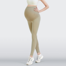 孕婦款大尺碼高腰內搭褲