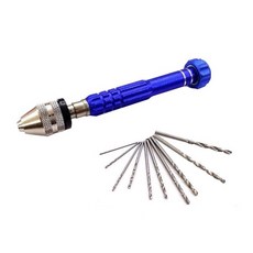HD 鋼彈模型藍色手鑽 + 10種鑽頭組, 1套