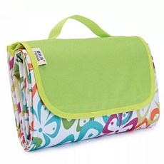 야외 피크닉 갖고다니기 편한 방수 매트, 다섯잎꽃