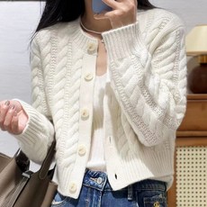 Luna Girl 女款 Bad Fun 針織開襟衫