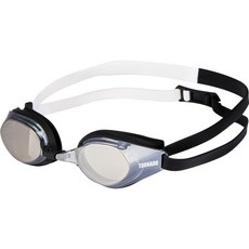 Tornado 鏡面泳鏡 TRX-3M, 黑色, 1個