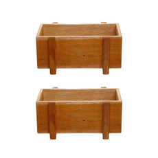 플라라 마호가니 화분다이 2p, 2개