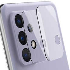 로랜텍 카메라 렌즈 풀커버 강화유리 2p, 1세트