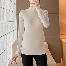 Unheve 柔軟孕婦高領衫