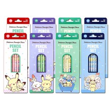 寶可夢 Peaceful Place 5入鉛筆組, 1個, 混色