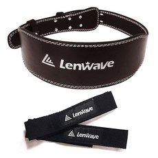 Lenwave 人造革舉重腰帶S+健康背帶2p, 讓布朗