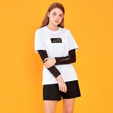 LAZYBEE 女款簡易彈性分層防曬衣上下套裝