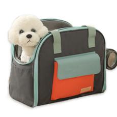 Nanpet 狗狗單肩背袋 登機包 後背包 外出提籠, 海軍藍, 1個