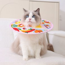 PASTEL PET 寵物圖案頸圈, 1個, 粉紅色