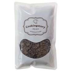 Cookingstory 比利時黑巧克力丁, 500g, 1包