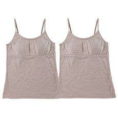 Sweetwear 少女棉質質附罩杯細肩帶內衣 2入