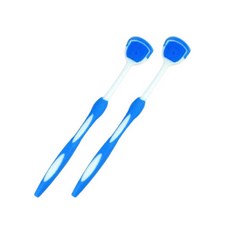 Blue Bucket舌苔刷 舌頭清潔刷 藍色, 2個