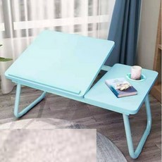 THE NEW COMMERCE 床上託盤 角度可調式 床上多功能筆電桌, 藍色