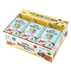 Joseonmunbanggu Miffy 史萊姆橡皮擦 4款組合 15入, 4色, 1套