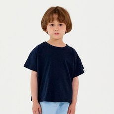 베지터블테이블키즈 아동용 통기성 댕댕 하프 슬리브 티셔츠