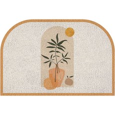 北歐玄關線圈地墊 可裁剪 橫向, 02 夏天