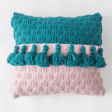 Moment 雙色編織抱枕 CJ-MA88, 混合色