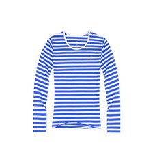 Malle Road 女款條紋橫條紋簡約長袖T恤 #W6107