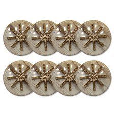 코트 가디건 단추 세레나씨 18mm, 베이지, 8개