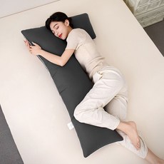 Sohaim 夏季用涼感長抱枕, 炭灰色