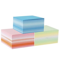 deLi 彩虹B便條紙, 隨機發貨, 8個