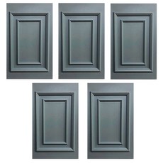 Wisdom Funny Wall DIY室內裝潢護牆板壁磚 B型, 灰色, 5個