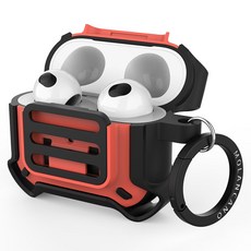 MOLAN CANO Air Bumper 高級 AirPods 3代 保護殼, 鮭魚色, 單一商品