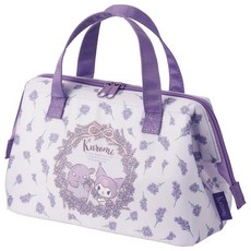 스케이터 산리오 스몰 쿨링 토트백 쿠로미 플라워 KGA1, 퍼플, 1개