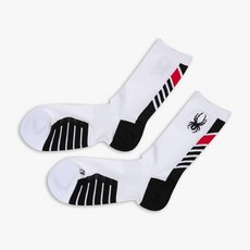 스파이더 대쉬 라인 사이클 양말, WHT