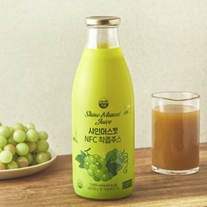 jaim 샤인머스켓 NFC 착즙주스, 1개, 1L