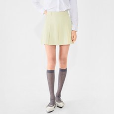 미쏘 여성용 플리츠 미니 스커트