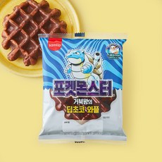 삼립 포켓몬 거북왕의 딥초코 와플, 90g, 1개, 1개입 90g, 1개, 1개입