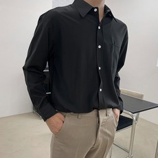 CONFIAR 素色長袖襯衫 TC6107