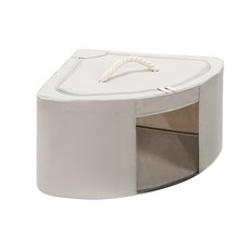 Raon To You角落收納盒, 09角盒淺灰色, 1個