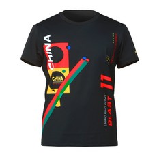 李寧男款 Blast 機能乒乓球服圓形 T 卹