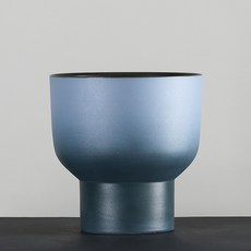 居家裝飾漸層花瓶, 藍色