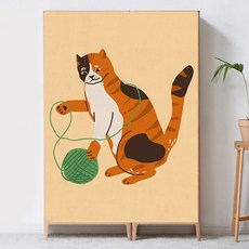 貓咪款櫥櫃門簾, TYPE15