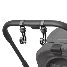 DAIICHI 嬰兒車掛鉤, 黑色, 2個