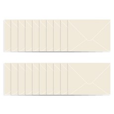 MONOLIKE 粉彩迷你信封 - 奶油色 20入, 20個, 06霜